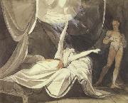Henry Fuseli Kriemhilde Sees the Dead Sikegfried in a Dream (mk45) USA oil painting artist